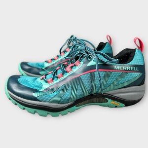 Merrell Siren Edge 3 Women’s Size 7.5 Polar/Wave Vibram Hiking Outdoor